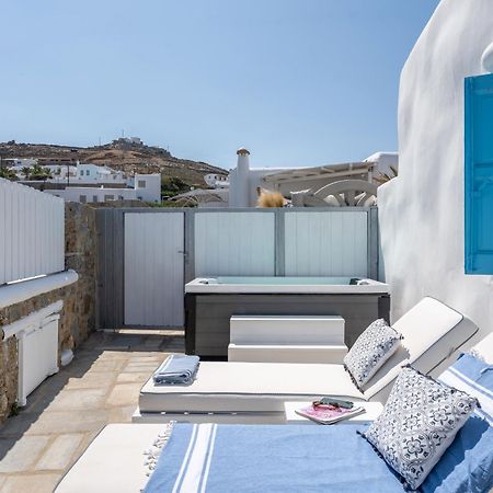 Luxury Sea House By Blue Waters Mykonos Villa Ornos  Buitenkant foto