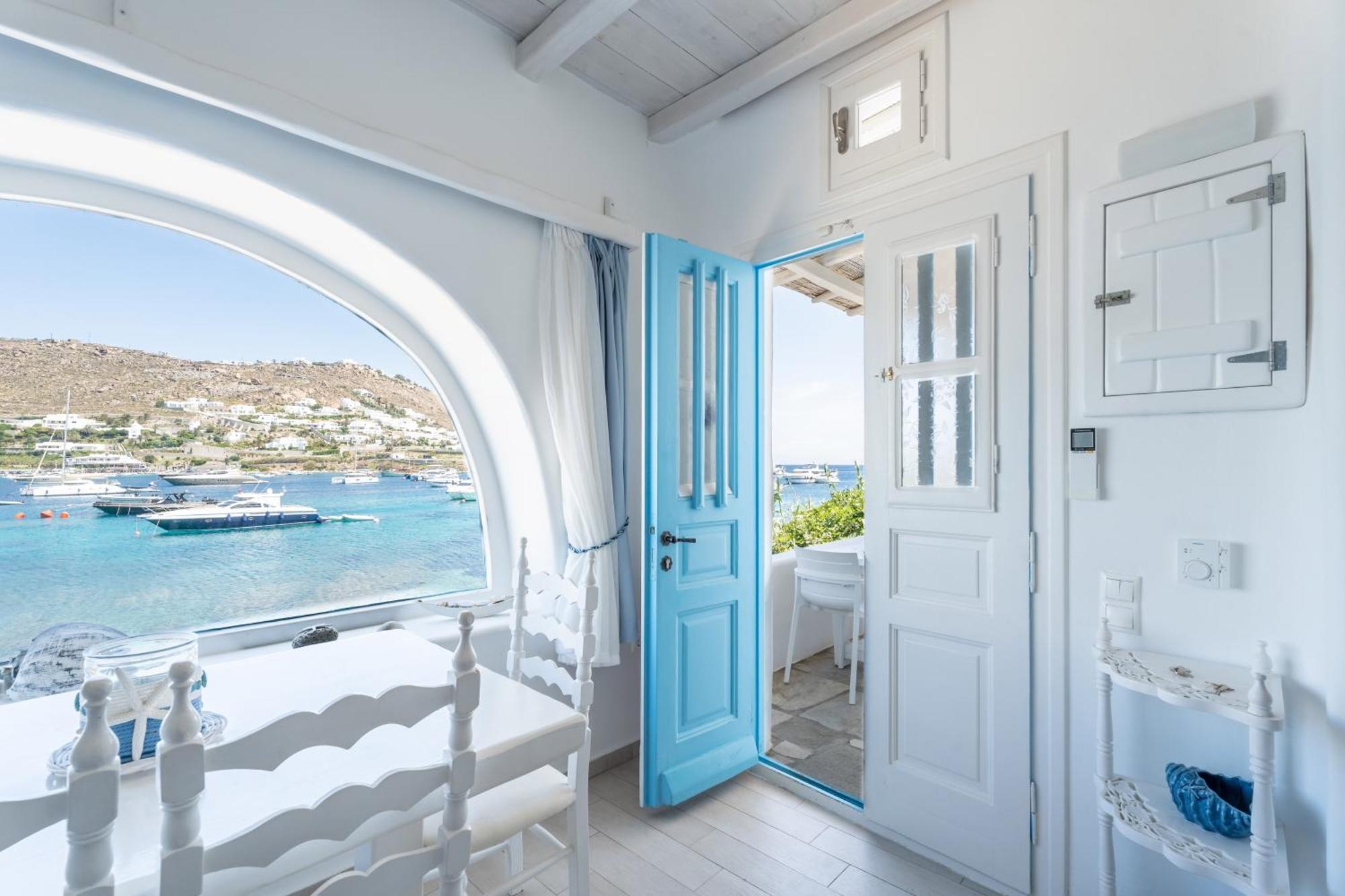 Luxury Sea House By Blue Waters Mykonos Villa Ornos  Buitenkant foto