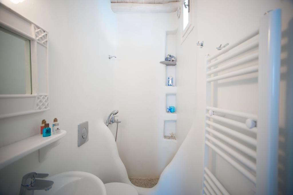 Luxury Sea House By Blue Waters Mykonos Villa Ornos  Buitenkant foto